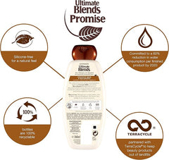 Garnier Ultimate Blends Shampoo | Coconut Milk & Macademia Nourishing for Dry Hair | 360 ml | Pack of 6