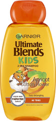 Garnier Ultimate Blends Kids Apricot No Tears Easy Detangling Shampoo 6 x 250 ml