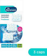 Dr. Beckmann Washing Machine Freshener Tabs | Quick in-between cleaning | 3 Tabs