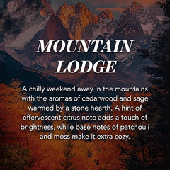 Yankee Candle Scented Candle | Mountain Lodge Large Jar | Long Burning Candles: up to 150 Hours | Perfect Gifts for Women