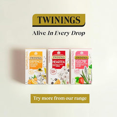 Twinings Superblends Immune Support Tea - Blackcurrant, Raspberry & Elderberry Herbal Tea Infusion with Echinacea Root & Vitamin D, 80 x Biodegradable Tea Bags