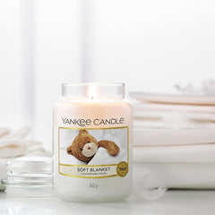 Yankee Candle Scented Candle | Soft Blanket Large Jar Candle | Long Burning Candles: up to 150 Hours