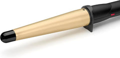 TRESemme Body & Volume Conical Curling Wand, Loose Waves and Curls, 19mm to 32mm, Black