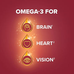 Seven Seas Omega-3 & Multivitamins Man 50+, 30-Day Duo Pack, With B Vitamins and Calcium, 30 Omega-3 Capsules and 30 Multivitamin Tablets