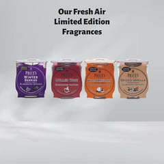 Price's - Anti-Tobacco Maxi Tealights - 4 Pack - Odour Eliminating Tealights - Made with Orange and Clove Extracts - Clean, Fresh, Quality Fragrance - Long Lasting Scent [Energy Class A]