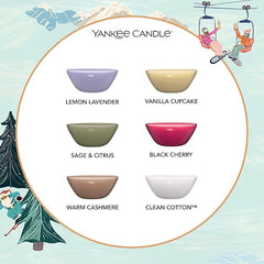 Yankee Candle Christmas Scented Wax Melt Discovery Gift Set | 12 Scented Wax Melts, 1 Wax Melt Burner & 1 Unscented Tea Light | Après Ski Collection | Perfect Christmas Gifts for Women