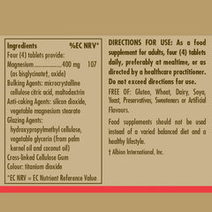 Solgar -Chelated Magnesium Tablets - Pack of 100