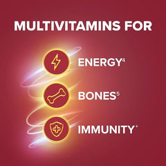 Seven Seas Omega-3 & Multivitamins Man 50+, 30-Day Duo Pack, With B Vitamins and Calcium, 30 Omega-3 Capsules and 30 Multivitamin Tablets