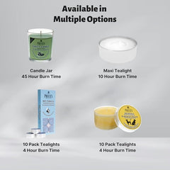 Price's - Anti-Tobacco Tin Candles - Odour Eliminating - Made with Orange and Clove Extracts - Clean, Fresh, Quality Fragrance - Long Lasting Scent [Energy Class A]