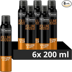 TRESemme Volume & Lift Hair Mousse hair volume boost for a long-lasting hold 6x 200 ml