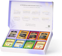 Twinings Favourites Collection Gift Box | Ideal Secret Santa Christmas Gifts For Women & Men |4O Tea bags|8 Premium Green & Herbal Infusion Tea Bags