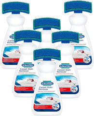 Dr. Beckmann Carpet Stain Remover | Removes even stubborn stains and odours | includes applicator brush (6x 650 ml)