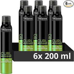 TRESemmé Curl Definition Hair Mousse professional-quality hair care for long-lasting control 6x 200 ml