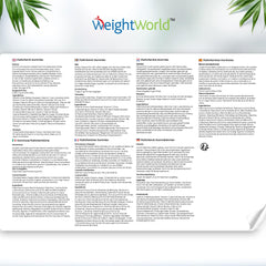 WeightWorld Multivitamin Gummies for Women & Men - 2 Months Supply - 13 Multivitamins & Minerals - 120 Vitamin Gummies - With Vitamin C, A, D, B, Biotin & Zinc - Strawberry Flavoured Chewable Multivitamins Adults