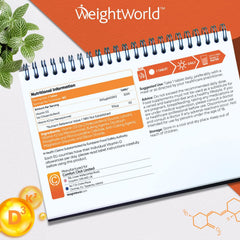 WeightWorld Vitamin D3 K2 MK7-6 Months Supply (180 VIT D3 & K2 Tablets) - Vegetarian Vitamin D 4000IU & 100ug K2- High Strength Vitamin D Supplement for Women & Men - D3 and K2 Vitamin for Bone & Immune System