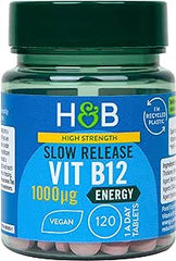 Holland & Barrett-High Strength Slow Release Vitamin B12 1000ug 120 Tablets