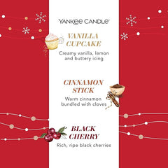 Yankee Candle Scented Candles Gift Set | 3 Scented Mini Filled Votive Candles | Soy Blend Wax Mix | Perfect Christmas Gifts for Women