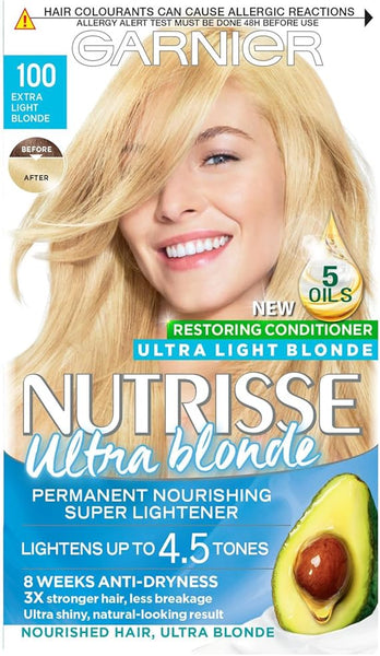 Garnier Nutrisse 100 Extra Light Blonde Permanent Hair Dye