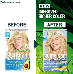 Garnier Nutrisse 100 Extra Light Blonde Permanent Hair Dye