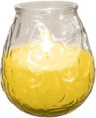 Price's Candles Pack of 4 Citronella Candles | Citronella Candle Perfect for Enjoying Outdoors | Outdoors Great for BBQ's, Picnics or Camping, Yellow [Energy Class A]