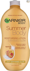 Garnier Skinactive Body Garnier Summer Body Gradual Self Tan Moisturiser Light, Hydrating Tanning Lotion for a Glowing Sunkissed Tan 250 ml