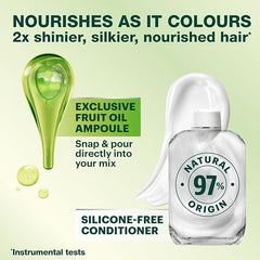 Garnier Nutrisse Permanent Hair Dye, Natural-looking, hair colour result, For All Hair Types, 6.3 Golden Light Brown