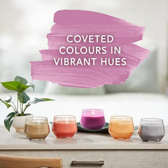 Yankee Candle Studio Scented Candle| Wild Orchid Medium Candle | Long Burning Candles: 40-65 Hours | Stylish Glass Vessel Design | Perfect Gifts for Women, for Mum, Wedding & More