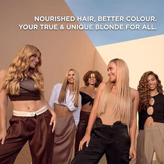 Garnier Permanent Hair Colour, Nutrisse Blonde Lift, Blonde For Dark Hair, With Anti-Brass Conditioner, For Non-Coloured Hair, Cruelty Free, Vegan Formula, Shade UL3 Honey Blonde