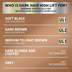 Garnier Permanent Hair Colour, Nutrisse Blonde Lift, Blonde For Dark Hair, With Anti-Brass Conditioner, For Non-Coloured Hair, Cruelty Free, Vegan Formula, Shade UL3 Honey Blonde
