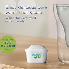 BRITA Flow XXL Water Filter Tank incl. 1x MAXTRA PRO All-in-1 cartridge & MAXTRA PRO All-in-1 Water Filter Cartridge 6 Pack - Original BRITA refill reducing impurities, chlorine, pesticides