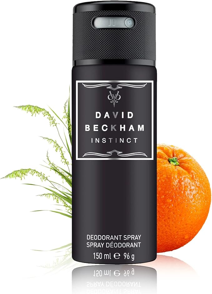 David Beckham Instinct Deodorant Body Spray, 150ml (Pack of 1)