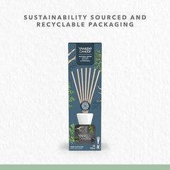 Yankee Candle Signature Reed Diffuser | Bayside Cedar | 100ml | up to 10 Weeks of Fragrance for Women