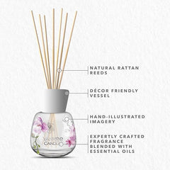 Yankee Candle Signature Reed Diffuser | Wild Orchid | 100ml | up to 10 Weeks of Fragrance | Perfect Gifts for Women
