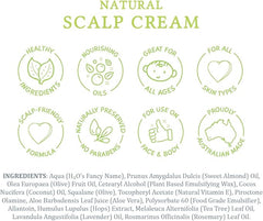 MooGoo Scalp Cream - Seborrheic Dermatitis & Cradle Cap Natural Formula, Relief for Red, Itchy, Crusty & Dry Skin Around the Scalp, Ears, Hairline, Eyes & Nose, for Babies & Adults, 120g / 4.2oz.
