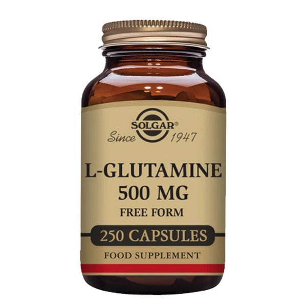 Solgar-L-Glutamine 500 mg Vegetable Capsules