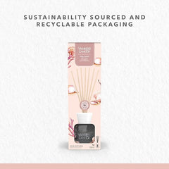 Yankee Candle Signature Scented Reed Diffuser | Pink Sands Aroma Diffuser | up to 10 Weeks of Fragrance | 100 ml for Women