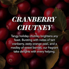 Yankee Candle Scented Candle | Cranberry Chutney Large Jar | Long Burning Candles: up to 150 Hours | Perfect Christmas Gifts for Women