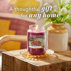 Yankee Candle Scented Candle | Cranberry Chutney Large Jar | Long Burning Candles: up to 150 Hours | Perfect Christmas Gifts for Women