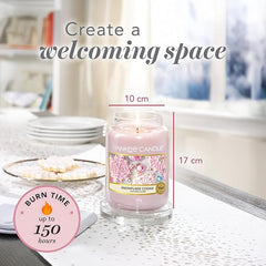 Yankee Candle Scented Candle | Snowflake Cookie Large Jar Candle | Long Burning Candles: up to 150 Hours | Perfect Gifts for Women