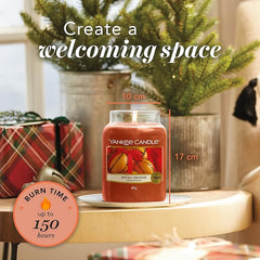 Yankee Candle Scented Candle | Spiced Orange Large Jar Candle | Burn Time: up to 150 Hours| Perfect Gifts for Women