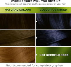 Garnier Nutrisse Ultra Color, Permanent Hair Dye, Intense Colour, For All Hair Types, 3.10 Midnight Blue