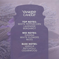 Yankee Candle Scented Candle | Dried Lavender & Oak Large Jar | Long Burning Candles: up to 150 Hours | Perfect Gifts for Women