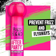 Bed Head by TIGI | After Party Smoothing Hair Cream | Professional Anti Frizz Hair Products To Leave Hair Silky And Shiny | For Frizzy, Dull or Coarse Hair | 100ml