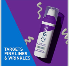 CeraVe Skin Renewing Retinol Serum for Face, Anti-Aging Face Serum Skin Care for Fine Lines, Skin Tone Evenness, Discoloration Serum 30ml