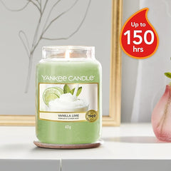 Yankee Candle Scented Candle | Vanilla Lime Large Jar | Long Burning Candles: up to 150 Hours | Perfect Gifts for Women