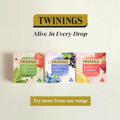Twinings Strawberry and Elderflower Herbal Tea bags, 20 Tea bags