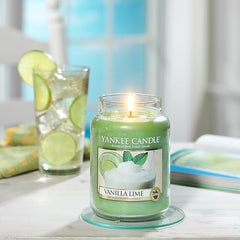 Yankee Candle Scented Candle | Vanilla Lime Large Jar | Long Burning Candles: up to 150 Hours | Perfect Gifts for Women