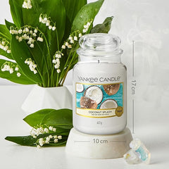 Yankee Candle Scented Candle | Coconut Splash Large Jar | Long Burning Candles: up to 150 Hours | Perfect Gifts for Women