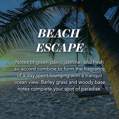 Yankee Candle Scented Candle | Beach Escape Large Jar | Long Burning Candles: up to 150 Hours | Perfect Gifts for Women