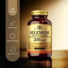 Solgar -Selenium (Yeast-Free) 200 mcg Tablets